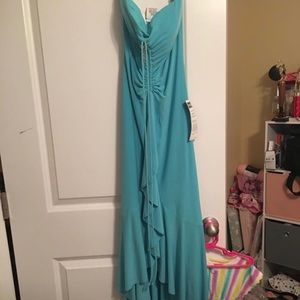Blue formal dress never worn